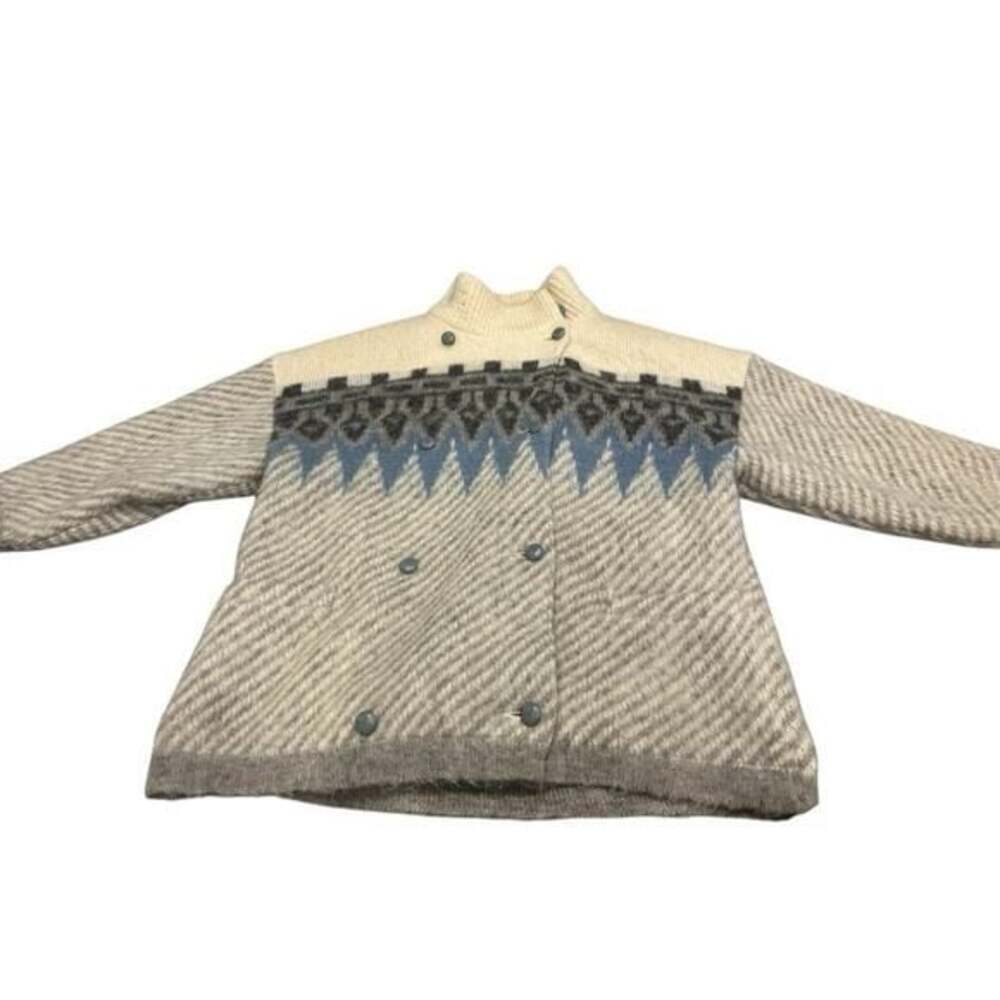Alafoss Ice wool 100% Ice Wool Winter Coat